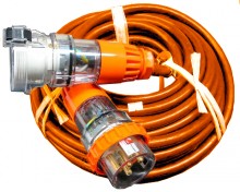 3 Phase 32amp 25m Extension Lead